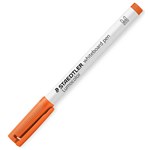 STAEDTLER 301 LUMOCOLOR WHITEBOARD PEN ORANGE BOX 10