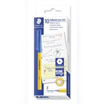 STAEDTLER 430 STICK BALLPOINT PEN FINE BLUE BOX 10