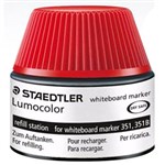 STAEDTLER 488 LUMOCOLOR WHITEBOARD MARKER REFILL STATION 20ML RED