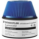 STAEDTLER 488 LUMOCOLOR WHITEBOARD MARKER REFILL STATION 20ML BLUE