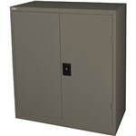 STEELCO STATIONERY CABINET 2 SHELVES 1015 X 914 X 463MM BEIGE