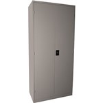 STEELCO STATIONERY CABINET 4 SHELVES 2000 X 914 X 463MM BEIGE