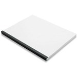 GOLD SOVEREIGN THERMAL BINDING COVER 12MM A4 BLACK BACK  CLEAR FRONT BOX 80