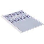 GOLD SOVEREIGN THERMAL BINDING COVER 15MM A4 WHITE BACK  CLEAR FRONT BOX 60