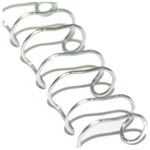 GOLD SOVEREIGN WIRE BINDING COMB 23 LOOP 14MM A4 SILVER BOX 50
