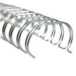 GOLD SOVEREIGN WIRE BINDING COMB 34 LOOP 16MM A4 SILVER BOX 50