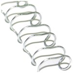 GOLD SOVEREIGN WIRE BINDING COMB 23 LOOP 28MM A4 SILVER BOX 50