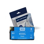 COMPATIBLE HP L0S63AA 955XL INK CARTRIDGE HIGH YIELD CYAN