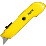DIPLOMAT SPRING LOADED AUTO RETURN KNIFE 19MM YELLOW