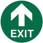 BRADY SAFETY FLOOR MARKERS EXIT SIGN