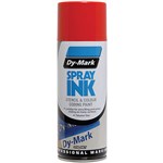 DYMARK STENCIL AND COLOUR CODING SPRAY INK 315G RED