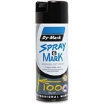 DYMARK SPRAY AND MARK LAYOUT PAINT 350G BLACK