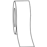 BRADY ULTRA HIGHINTENSITY EXTERIOR TAPE CLASS 1 50MM X 45M WHITE