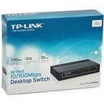 TPLINK TLSF1016D 16PORT 10100MBPS DESKTOP SWITCH