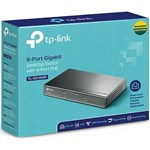 TPLINK TLSG1008P 8PORT GIGABIT DESKTOP SWITCH WITH 4PORT POE