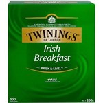 TWININGS CLASSICS IRISH BREAKFAST TEA BAGS PACK 100