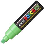 POSCA PC8K PAINT MARKER CHISEL BROAD 8MM FLORESCENT GREEN