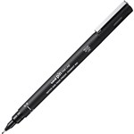 UNIBALL 200 PIN FINELINER PEN 09MM BLACK PACK 12