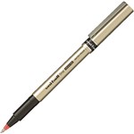 UNIBALL UB177 DELUXE LIQUID INK ROLLERBALL PEN 07MM RED