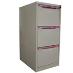 STEELCO FILING CABINET 3 DRAWER 470 X 620 X 1015MM BEIGE