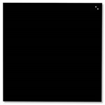 NAGA MAGNETIC GLASSBOARD 1000 X 1000MM BLACK