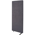 VISIONCHART ZIP ACOUSTIC SINGLE EXTENSION PANEL 1650 X 600MM GRAPHITE