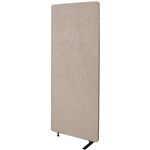 VISIONCHART ZIP ACOUSTIC SINGLE EXTENSION PANEL 1650 X 600MM SAND