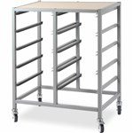 VISIONCHART EDUCATION TOTE TRAY DOUBLE TROLLEY ONLY