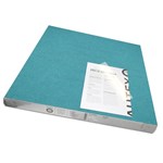 VISIONCHART AUTEX ACOUSTIC FABRIC PEEL N STICK TILES 600 X 600MM AZURE PACK 6