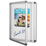 VISIONCHART NEO WHITEBOARD NOTICE CASE HINGED DOOR 2 LOCK 900 X 600MM