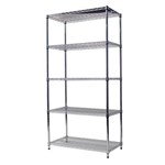 ACERACK WIRE SHELVING 1800 X 1500 X 450MM CHROME