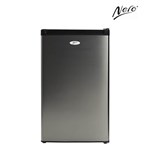 NERO BAR FRIDGE AND FREEZER 125 LITRE 490 X 560 X 840MM SILVER