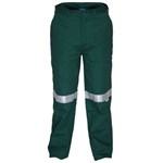 PRIME MOVER MW705 COTTON DRILL STRAIGHT LEG PANT INTERNAL POCKETS WITH REFLECTIVE TAPE