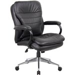 TITAN EXECUTIVE CHAIR MEDIUM BACK ARMS PU BACK
