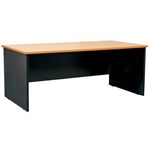 OXLEY DESK 1500 X 750 X 730MM BEECHIRONSTONE