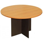 OXLEY ROUND MEETING TABLE 1200MM DIAMETER BEECHIRONSTONE