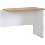OXLEY REVERSIBLE RETURN 900 X 600 X 730MM OAKWHITE