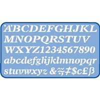 Letter Stencils