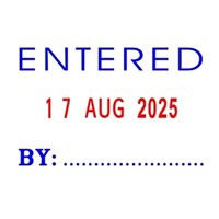 2 Colour Message Stamps