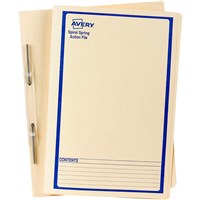 Foolscap Spiral Spring Action File