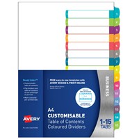 Printable Presentation Dividers