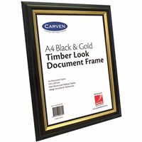 Timber Style Document and Certificate Frames