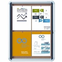 Enclosed Cork Board