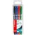STABILO SENSOR FINELINER PEN EXTRA FINE 03MM ASSORTED WALLET 4