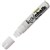 TEXTA LIQUID CHALK MARKER JUMBO DRY WIPE CHISEL 150MM WHITE