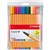 STABILO 88 POINT FINELINER PEN 04MM ASSORTED NEON WALLET 15