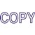 DESKMATE PREINKED MESSAGE STAMP COPY BLUE