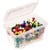 ESSELTE PUSH PINS ASSORTED PACK 200