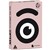 OPTIX COLOURED A4 COPY PAPER 80GSM TULA PINK PACK 500 SHEETS