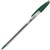 BIC CRISTAL BALLPOINT PENS MEDIUM GREEN BOX 12